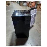 Sweetcrispy 3.2 Cu.Ft Mini Fridge with Freezer Small Refrigerator Single Door Adjustable Thermostat Energy-efficient Low Noise, Compact Fridge for Bedroom, Office, Dorm (Silver Door) - Retail: $135