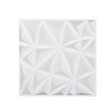 VEVOR 3D Wall Panels, 33-Pack 11.81 x 11.81 in PVC Modern Art Minimalist Diamond Tiles, 32 Sq.Ft Coverage Accent Wall Panel, Interior Home Decor for Ceiling, Bedroom, Living & Gaming Room, Matte White