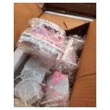 Wooden Dollhouse with Furniture