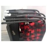 PACK OF 3-Buffalo Check Outdoor Foldable Chair with Cooler Red/Black - Woolrich X Target - Retail: $84