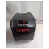 Electric 6 Element Infrared Space Heater Black Plastic - Retail: $109