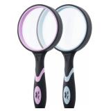 Mr. Pen- Magnifying Glass, 2 Pack, 10X Magnifier, 75mm Glass Lens, Magnifier for Reading, Magnifying Glasses for Close Work - Retail: $9