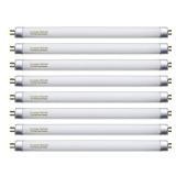 8 Pack F8T5/CW Fluorescent Bulbs, T5 12 inch 8 Watts Under Cabinet Light Bulb Cool White, G5 Mini Bi 420 Lumen - Retail: $13