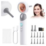 Otoscope Ear Camera with 1.38 IPS Screen, HD Ear Scope with Lights, Otoscope Camera for Adults Kids and Pets, 12 Silicone Specula Tips, Support Photo & Video, (missing 32GB TF Card) - Retail: $51