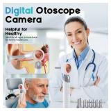 Otoscope Ear Camera with 1.38 IPS Screen, HD Ear Scope with Lights, Otoscope Camera for Adults Kids and Pets, 12 Silicone Specula Tips, Support Photo & Video, (missing 32GB TF Card) - Retail: $51