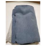 Dusty Blue Pillow Covers 22x22 Set of 2 Chenille Throw Pillow Covers with Elegant Design Soft and Luxurious Decorative Throw Pillows for Couch, Bed, and Home Decor, Dusty Blue - Retail: $22