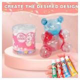 LM.XDBQ 40Pcs Blow Plastic Bubbles Plastic Bubbles Toys Large Bubble Balloons for Schools Party Birthday Gift - Retail: $25