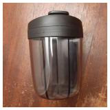 Large Pill Bottle Organizer, Supplement Organizer for Holding 6 Various Vitamins, Pill Box Case with Anti-Mixing & Wide Opening Design, Easy to Retrieve Meds, Includes 20 Pcs Stick-on Labels - Retail: