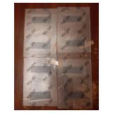 Magnetic Picture Frames for Refrigerator 4x6 Inch, Magnetic Photo Holders for Fridge, 4 Pack Acrylic Magnetic Picture Frame for Displaying Frames, Children Artworks - Retail: $9