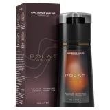 Polar Haircare - Dark Brown Shampoo Hair Dye Shampoo for Women - Unisex Gray Hair Semi-Permanent Hair Dye - Natural Coloring Kit - Quick Application, Skin-Safe Product for Any Age - 6.76 Fl Oz Color -