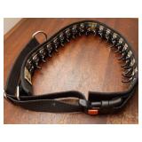 Dog Collar, Patented Martingale No Pull Collar for Small Medium Large Dogs with Buckle for Walking Training, Hidden Design (Black, X-Large,2.5mm,22-27.5" Neck) - Retail: $32"