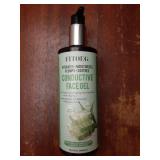Conductive-Gel-for-Face-Microcurrent, 13.5 Oz Large Bottle Hydrating Massage Gel Serum for Facial Machine Device, Leave-On Gel Primer for Face, Hyaluronic Acid, Aloe Vera, Vitamin E - Retail: $10