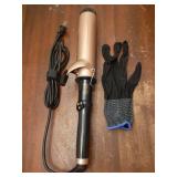 2 inch Curling Iron for Long Hair Extra Large Barrel Curling Wand Ceramic Tourmaline, Long Barrel Hair Curler Dual Voltage - Retail: $37