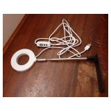 Grow Lights for Indoor Plants, Full Spectrum Halo Growing lamp with Detachable Base, Height Adjustable, 3 Colors, 10 Dimming, Automatic Timer, Plant Light for Succulents Small Plants - Retail: $10