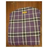 Waterproof Dog Coat, Reversible Dog Jacket for Large Dogs, Adjustable Durable Doggie Winter Coat for Growing Puppies Warm Puppy Cold Weather Apparel, Purple L - Retail: $26