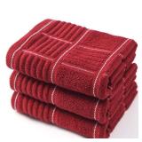 100% Cotton Kitchen Towels, Absorbent Dish Towels with Hanging Loop, Soft Kitchen Hand Towels for Washing Drying Dishes(16x26, Set of 3) - Retail: $15