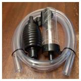 5ft-S Aquarium Siphon Vacuum Cleaner for Fish Tank Cleaning Gravel & Sand - Retail: $13