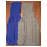 2 Pieces Hot Water Bottle Cover Soft Cover Only Knitted Hot Water Bottle Sweater for Winter Compress and Cold Therapy, Menstrual Cramps, Neck, Shoulder Pain Relief(RoyalBlue, Grey) - Retail: $10