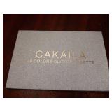 Glitter Eyeshadow Palette, 40 Colors Highly Pressed Pigmented Metallic Shimmer Sparkly Glitter Eyeshadow Makeup Pallet Palettes, Pink Blue Green Red Gold Purple Eye Shadow Powder