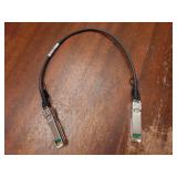 10Gtek SFP+ DAC Twinax Cable, 10G SFP+ to SFP+ Direct Attach Copper Patch Passive Cable for Cisco SFP-H10GB-CU0.5M, Ubiquiti UniFi UC-DAC-SFP+, TP-Link TL-SM5220-0.5M, Fortinet and More, 0.5-Meter - R