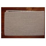 Non Slip Stair Landing Rug for Wooden Steps Indoor, Stair Landing Mat Square 20 x 32" Landing Rugs for Wood Stairs, Carpet Stair Treads Matching Mats for Pet, Light Grey"