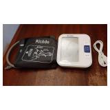 Blood Pressure Monitor for Home Use, Automatic Digital BP Machine with Large Cuff for Upper Arm, LCD Screen, 2x120 Memory, Talking Function - Retail: $28