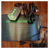 Reptile Heating Pad 8x12 Inch with Thermostat Combo Under Tank Terrarium Heating Mat for Turtles, Lizards, Frogs, and Other Reptiles - Retail: $32