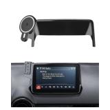 PZK Car Phone Mount for Mazda CX-3 2016-2021 /Mazda 3 2014-2016 /MX-5 Miata 2016-2023 Accessories 7-Inch Screen Magnetic 15W Fast Wireless Charger Phone Cradles Car Phone Holder Not Affect Vent - Reta