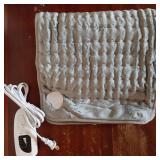 Heating Pad, Electric Heating Pads for Back, Neck, Abdomen, Moist Heating Pad for Shoulder, Knee, Arms, Legs, Dry/Moist Heat & Auto Shut Off, Christmas Gifts for Men and Women, Light Gray,24x12 Inch -