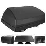 1 Pack EZ Pass Holder & Cover with Super Strong Suction Cups for Car Windshield Ezpass Mount Holder Toll Pass Transponder iPass Holder All Black - Retail: $22