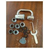 Universal Sink Faucet Rotatable Faucet Extension, U Shaped Faucet Extender, 2 Spray Modes, Suitable for Kitchen, Bathroom - Retail: $10