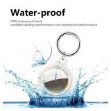 IPX8 Waterproof for Apple for Airtag Holder, for Airtag Keychain, for Air Tag Case GPS Item Finders Accessories, Anti-Scratch Full Body Protective for Air Tags Holder, Clear Colorful - Retail: $5