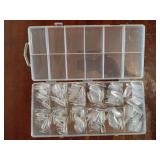 600pcs Almond Nail Tips Medium Fake Nails - Soft Gel Nail Tips Almond Shape Clear Acrylic Nails Tips for Nail Extensions, 12 Sizes Gel Nails Press ons Manicure Salon Home DIY - Retail: $9