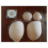 Invisible Strapless Sticky Bra Push up for Women, Ultra Adhesive Bra for Backless Dress, Cleavage Bra Lift Novelty Bras (A Cup, Beige) - Retail: $20