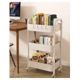 2 Stem Casters Replacement Casters 4Pcs Threaded Swivel Furniture Caster Wheels with Brakes 90Lbs (M8-1.25 x 15mm) - Retail: $10"