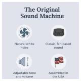 Dohm Classic (Black) The Original White Noise Machine, Soothing Natural Sound from a Real Fan, Noise Cancelling for Office Privacy, Travel & Meditation, Sleep Therapy for Adults & Baby - Retail: $50