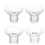 Momcozy 15/17/19/21mm 4Count Flange Insert Compatible with 24mm Flange/Shield of Most Pumps - Retail: $74