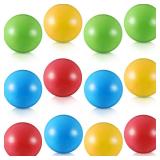 11 Pieces Multi Colored Plastic Replacement Balls Small Bulldozer Popper Toy Balls 1.75 Inch Soft Crush Proof Air Filled Ocean Ball for Toddlers (Classic) - Retail: $10