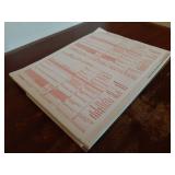 1099 Misc Tax Forms 2025 with Envelopes, 25 Vendor Kit for 4 Part Tax Forms, Compatible with QuickBooks and Accountings Software, 25 Self Seal Envelopes, Made in USA - Retail: $22