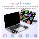 12.1-15.6 Inch Laptop Skin Decal, Universal Reusable Vinyl Laptop Cover Sticker, Waterproof Art Decal Protector with Funny Expressions - Retail: $13