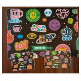 12.1-15.6 Inch Laptop Skin Decal, Universal Reusable Vinyl Laptop Cover Sticker, Waterproof Art Decal Protector with Funny Expressions - Retail: $13