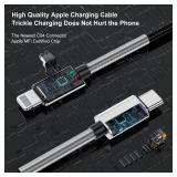 2Pack 10ft iPhone Fast Charger Cable, [Apple MFi Certified] Long USB C to Lightning Cable 10 Foot, High Fast 10 Feet Apple Charging Cord for Apple iPhone 14/14 Pro Max/13 Mini/12/11/XS/XR/8/7Plus,iPad