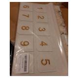 Photo Advent Calendar with Pockets, Christmas Calendar Countdown, Embroider Numbers Felt Photo Advent Calendar w/ 25 Small Pockets, Advent Calendars for Holiday Tradition (Gold) - Retail: $20