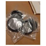 4PCS Closet Door Finger Pull, Sliding Door Pull Cabinets 2-1/8 Diameter, Oil Rubbed Bronze Round Bypass Insert Mortise Cup Polished Snap-in Installation - Retail: $6"