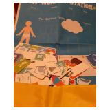 My First Daily Felt Calendar, Weather Station for Kids- Interactive Preschool Learning Toy Weather Forecast Board, Clothing Cards & Dress-Up Activity Center - Retail: $22