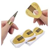 200 PCS Nail Forms for Builder Gel, AHIER Self-adhesive Nail Extension Forms for DIY at Home Professional Nails Art Supplies - Retail: $5