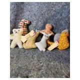 Handmade Fabric Animal Stuffy Collection - Washable
