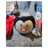 Penguin Christmas Collection Set - Tabletop Lighter, Ramekins, Mugs, Plushy and More