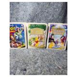 Disney Animated Characters Action Figure Set & Movie Promo Box - Items Good Condition Some Box Damage