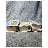 Disney Animated Characters Action Figure Set & Movie Promo Box - Items Good Condition Some Box Damage